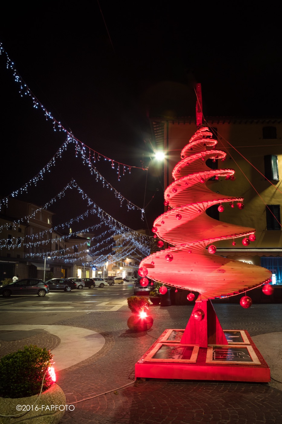 L'albero artistico del rione Moncioveta — 2016