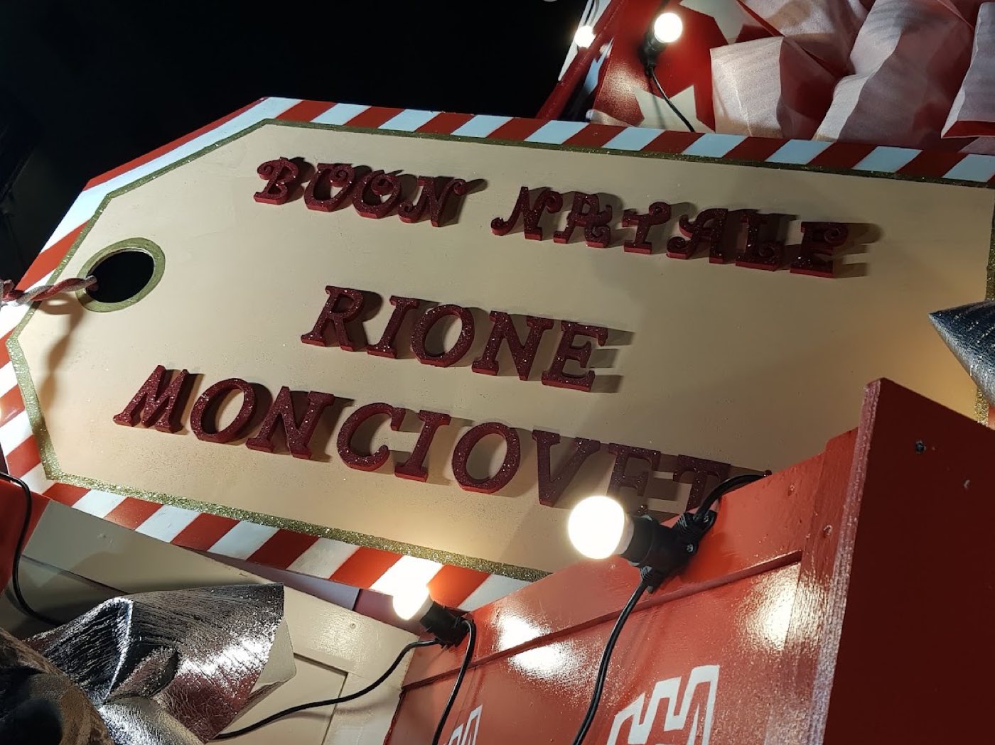 L'albero artistico del rione Moncioveta — 2019