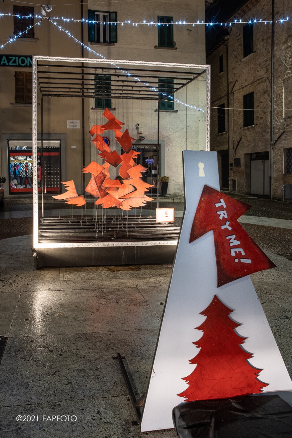 L'albero artistico del rione Moncioveta — 2021
