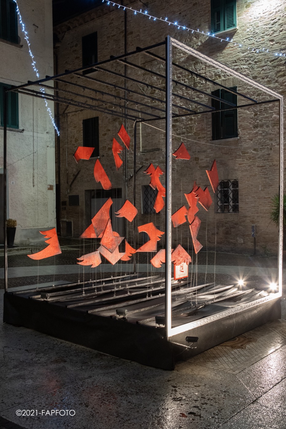 L'albero artistico del rione Moncioveta — 2021