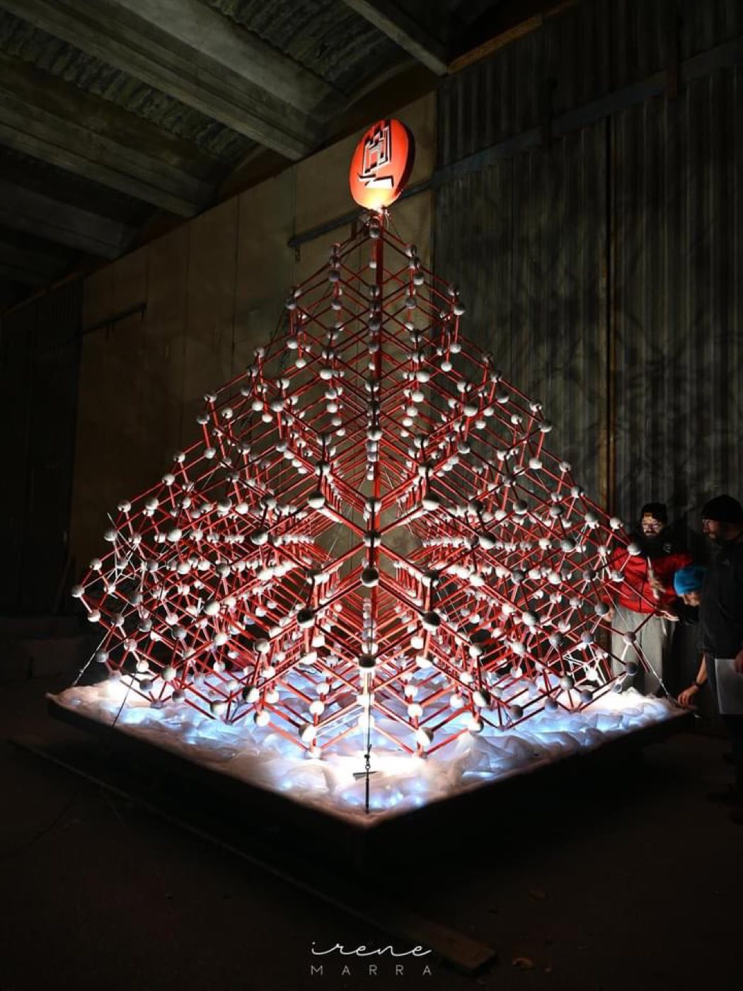 L'albero artistico del rione Moncioveta — 2023
