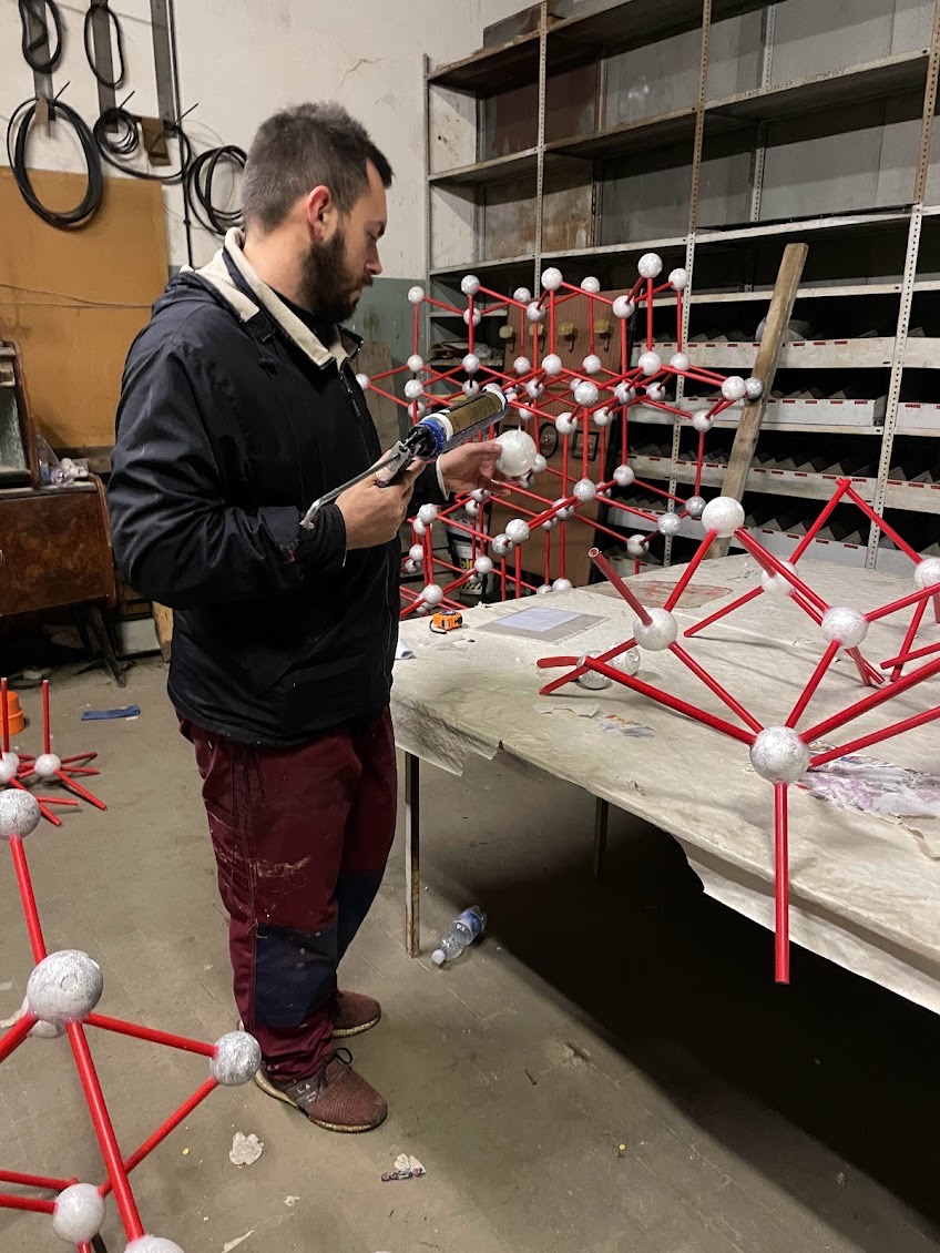 L'albero artistico del rione Moncioveta — 2023