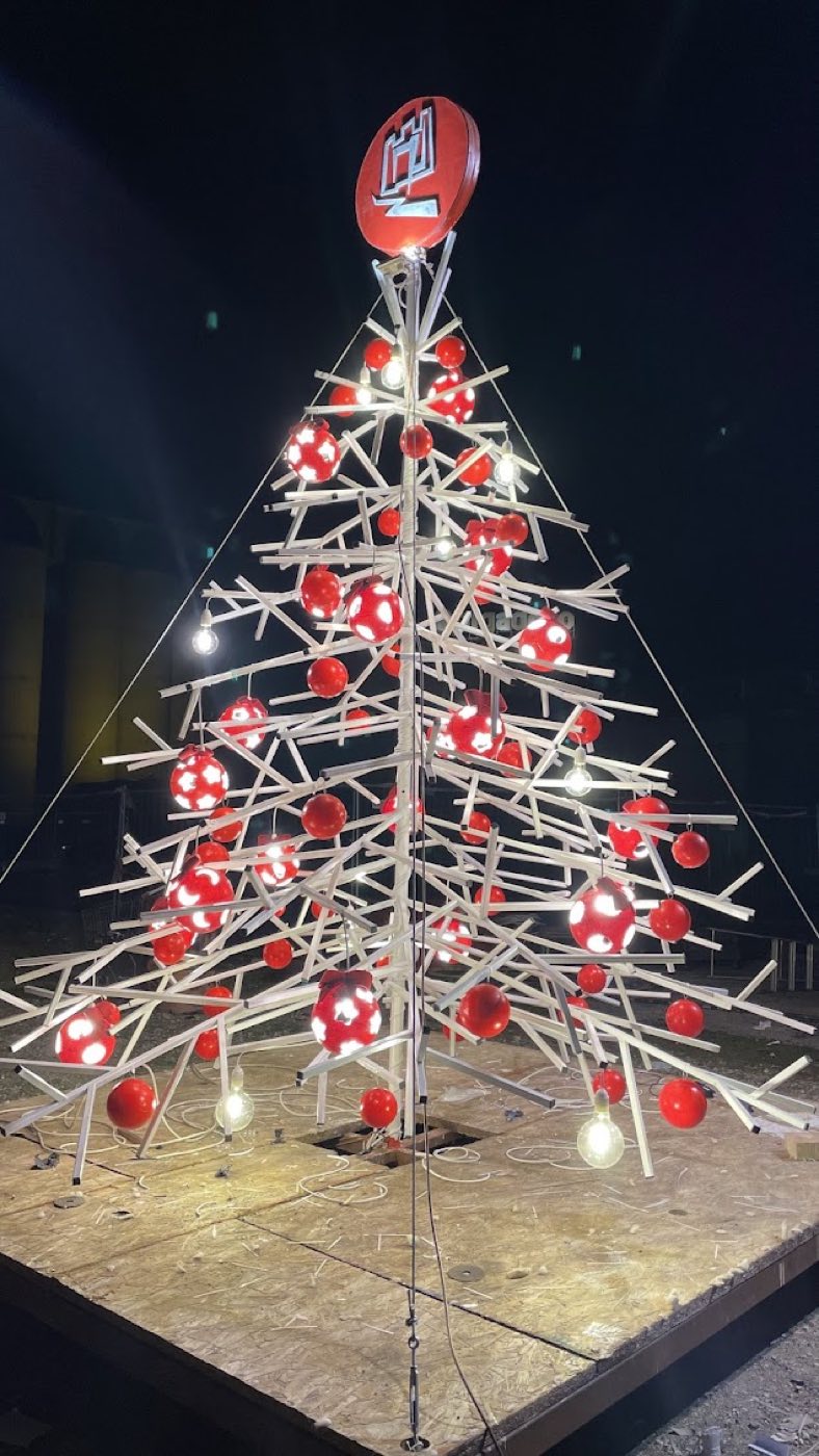 L'albero artistico del rione Moncioveta — 2024