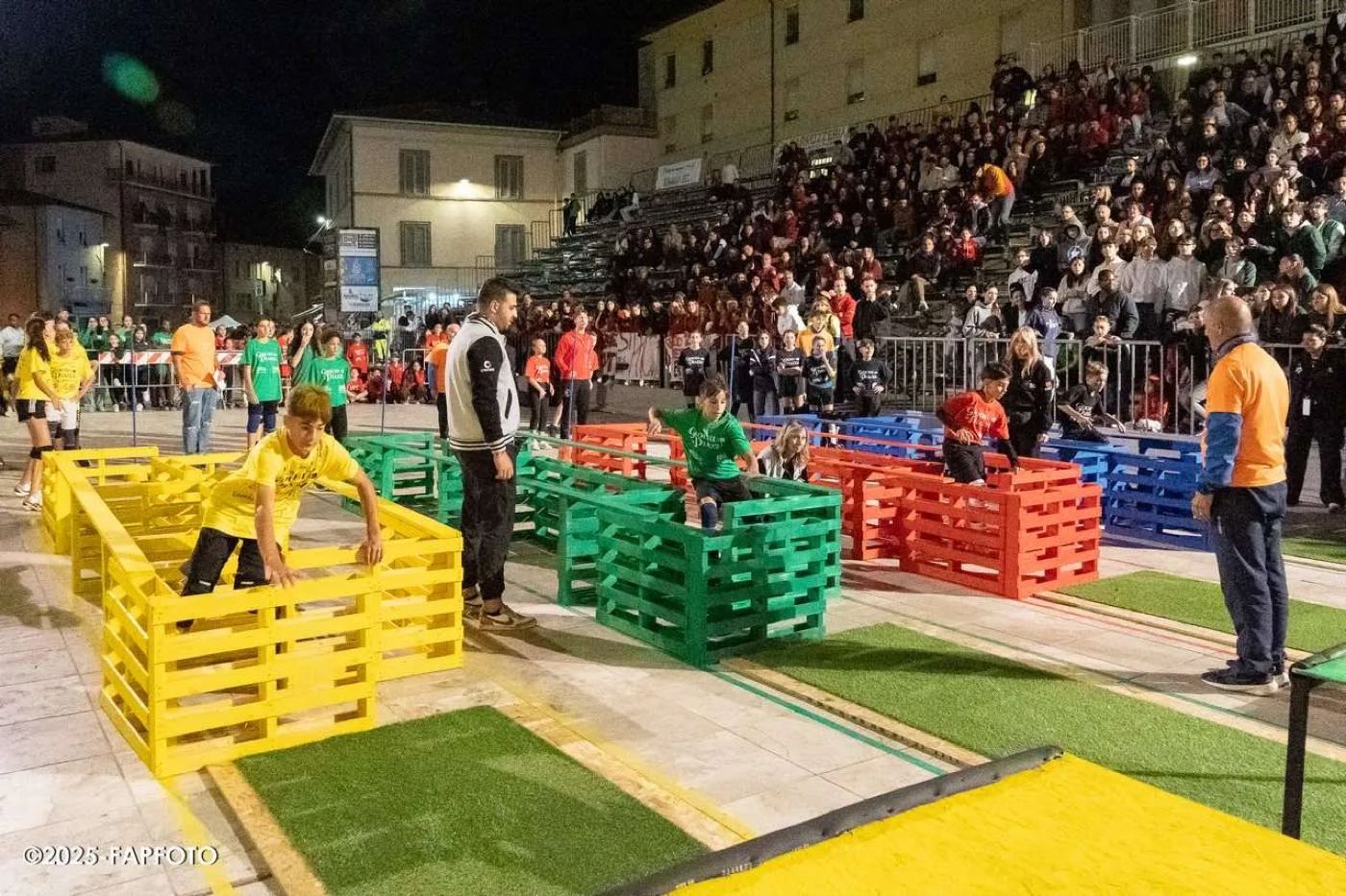 I giovani rionali di Moncioveta al Mini Palio