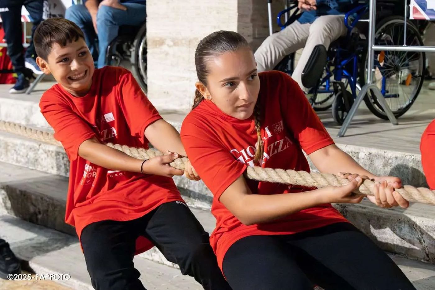 I giovani rionali di Moncioveta al Mini Palio