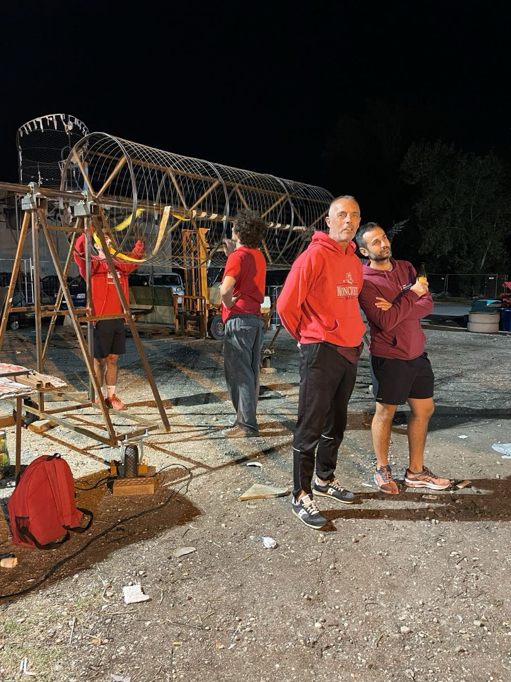 Il piazzale del rione Moncioveta: lavori e momenti di aggregazione