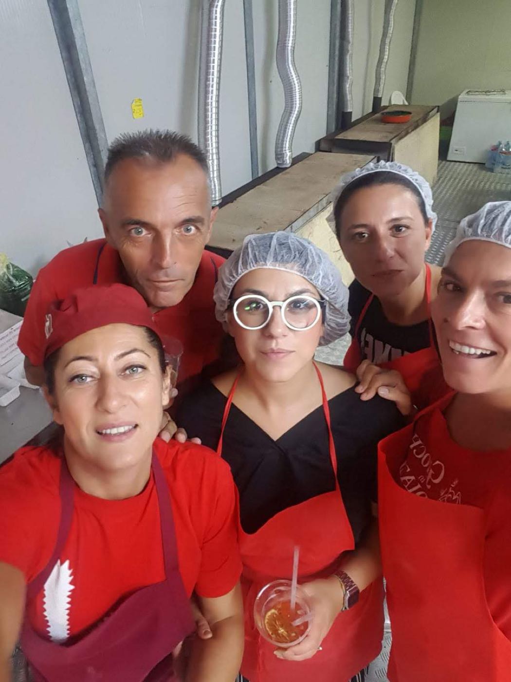 La cucina della taverna del rione Moncioveta