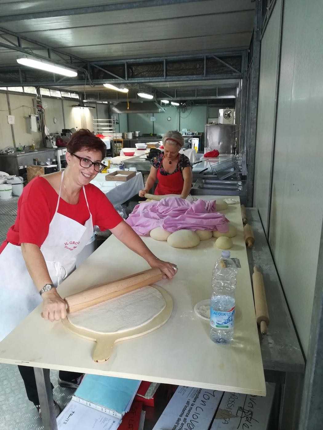 La cucina della taverna del rione Moncioveta
