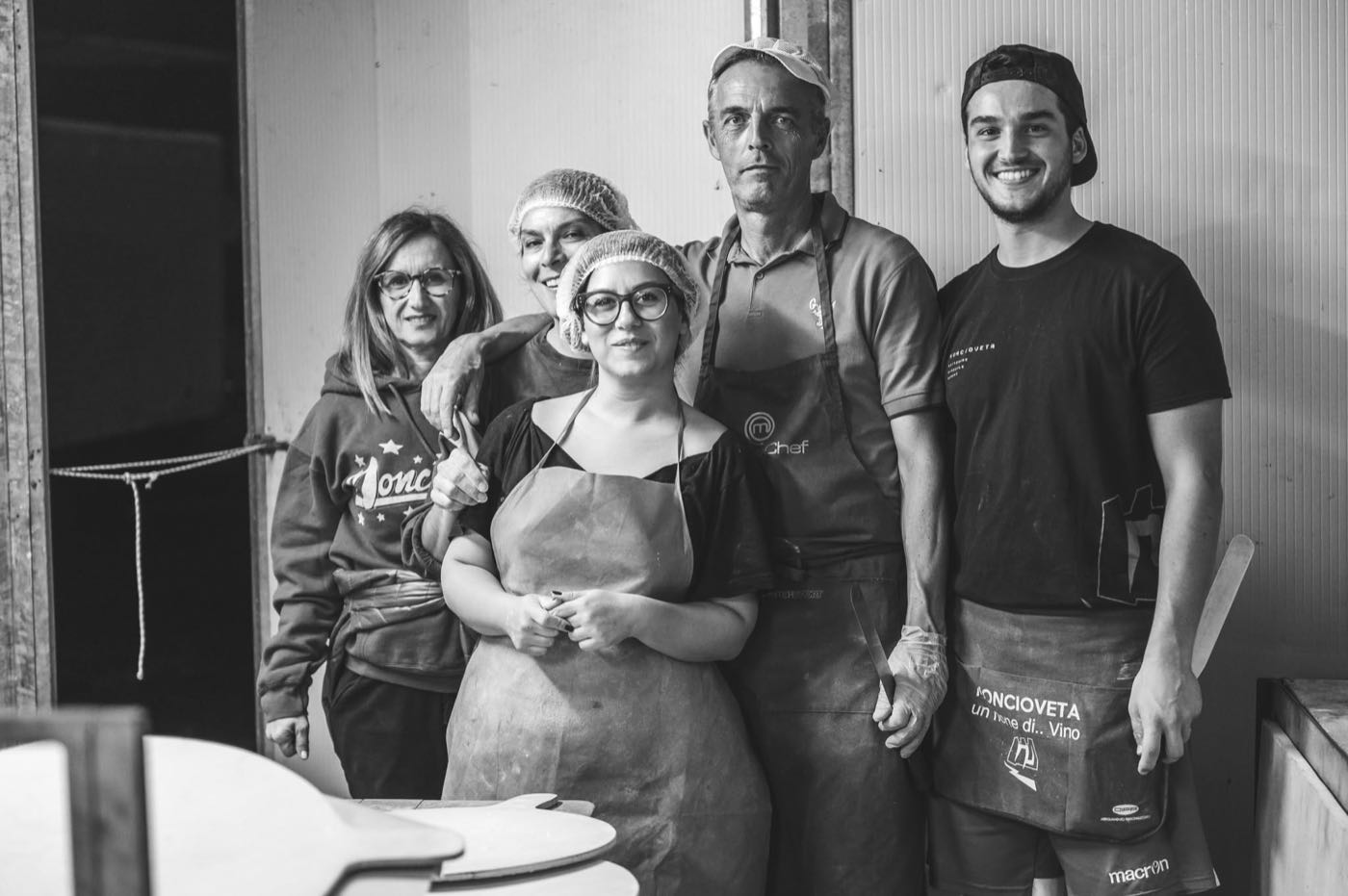 La cucina della taverna del rione Moncioveta