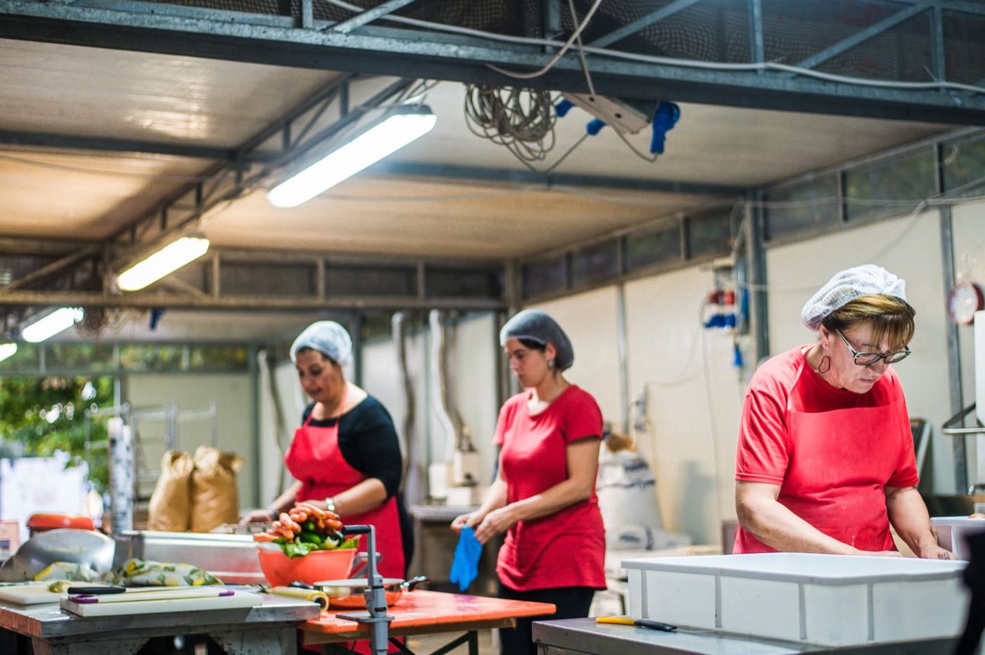 La cucina della taverna del rione Moncioveta
